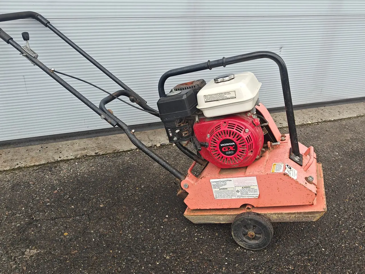 Billede 3 - - - - 75kg pladevibrator med Honda motor