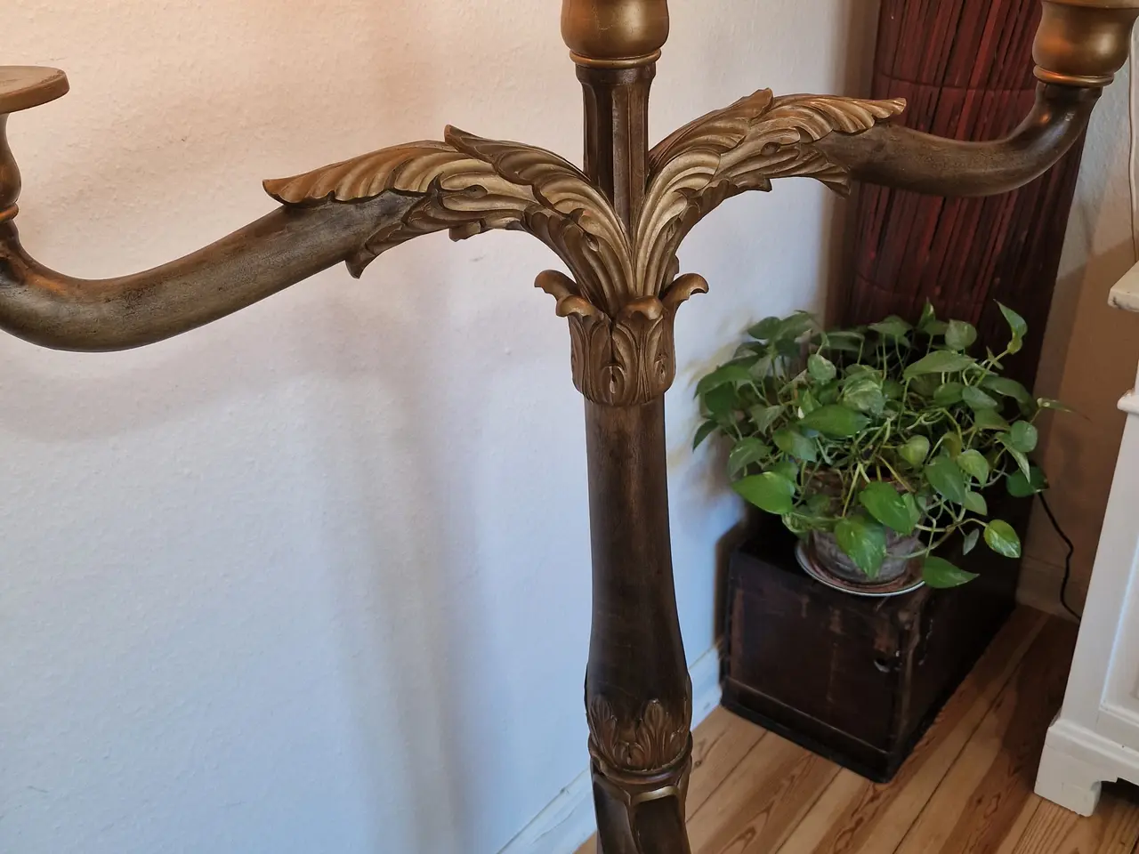 Billede 9 - Smuk antik gulvlampe.