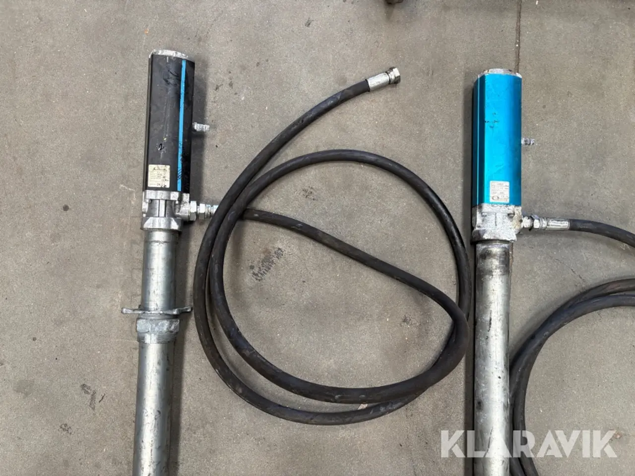 Billede 4 - Oliepumper/Fedtpumper Orion & Samoa + vogne & opsamlingspalte