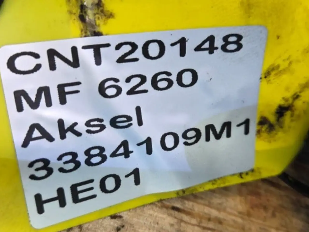Billede 12 - Massey Ferguson 6260 Aksel 3384109M1