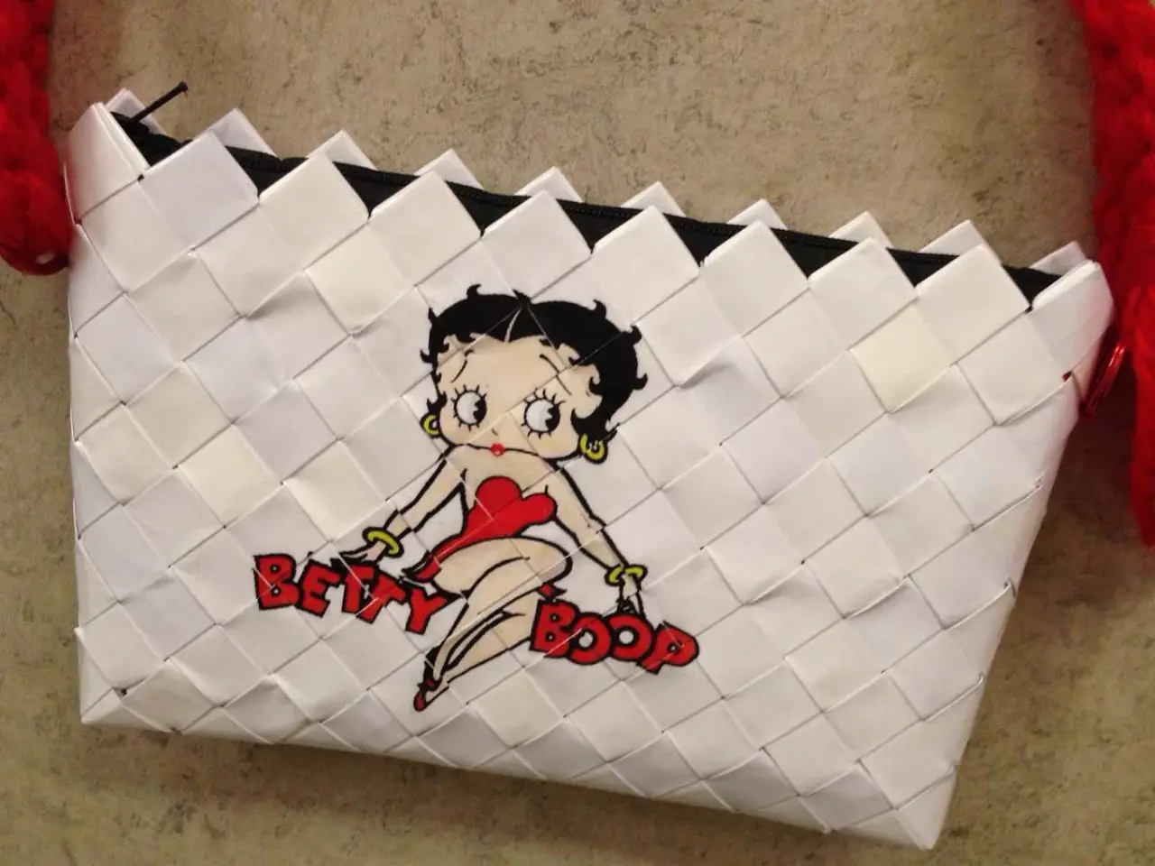 Billede 3 - Håndlavet taske med Betty Boop