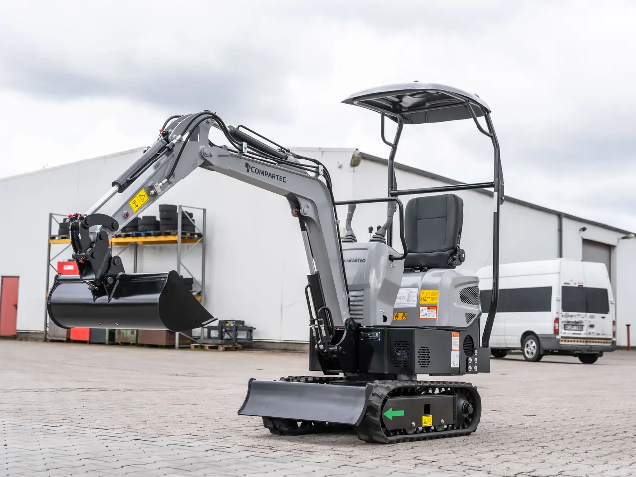 Billede 18 - Bobmaster Basic diesel minigraver - 850 kg, inkl. skovlsæt