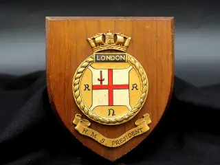 HMS President Royal Navy skjold