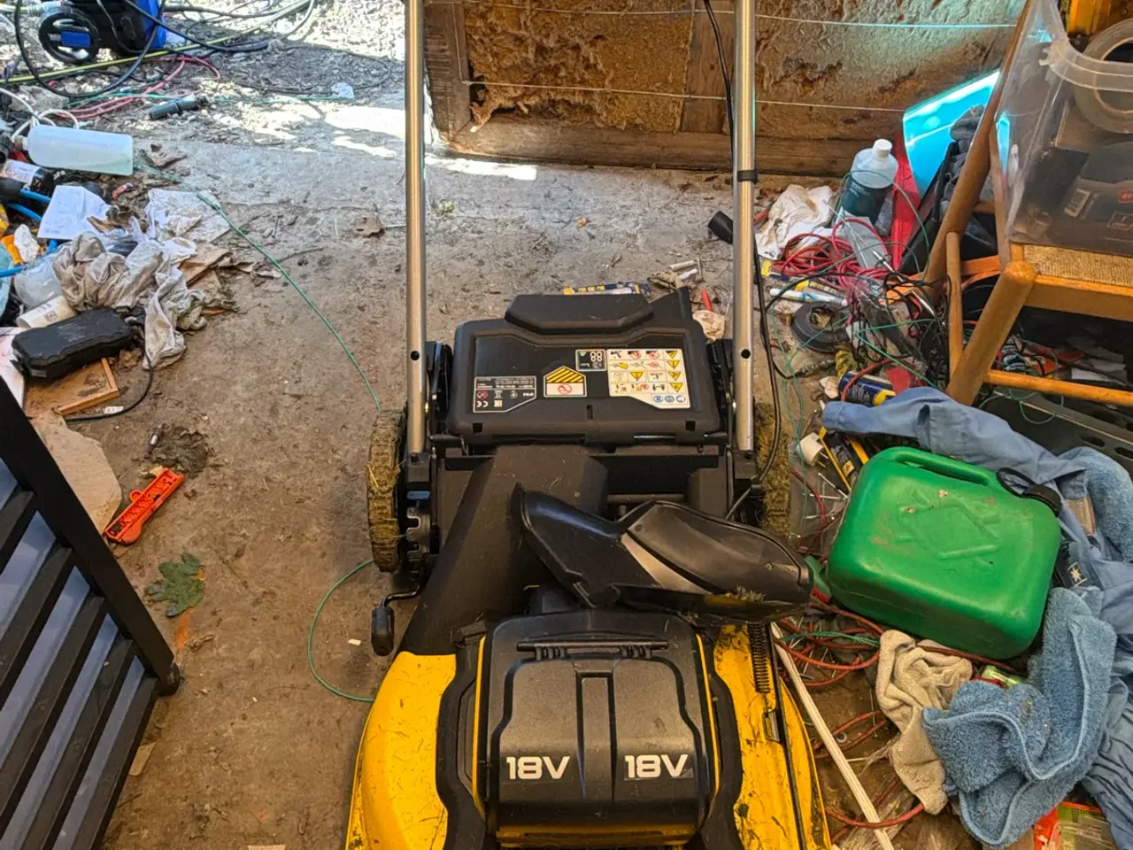 Billede 2 - DeWalt kædesav og plæneklipper sæt 18V