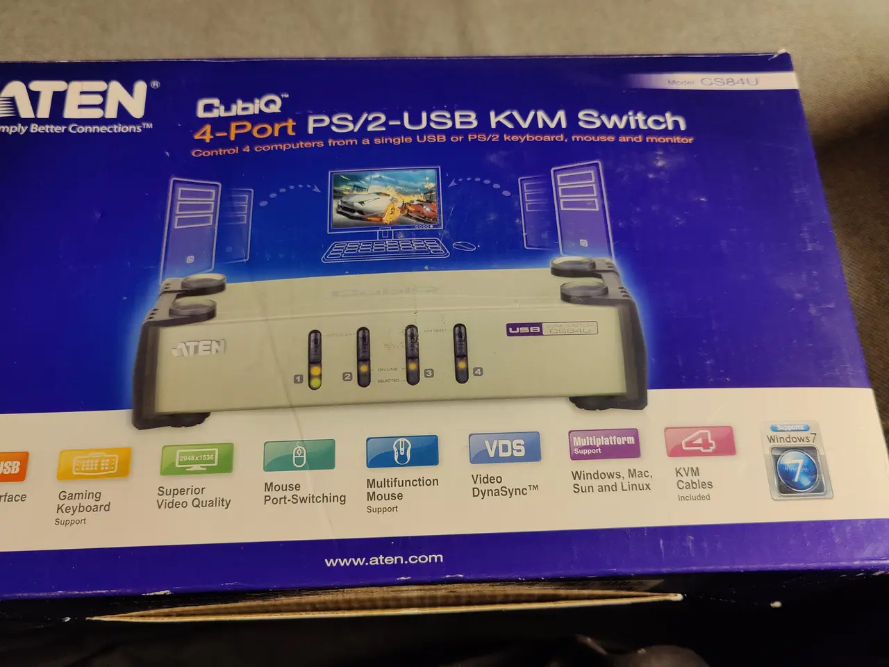 Billede 1 - KVM switch