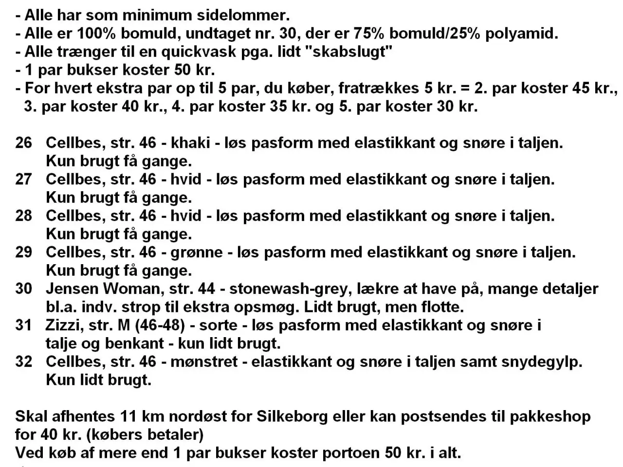 Billede 7 - Knickers / capribukser til ingen penge - DEL 2