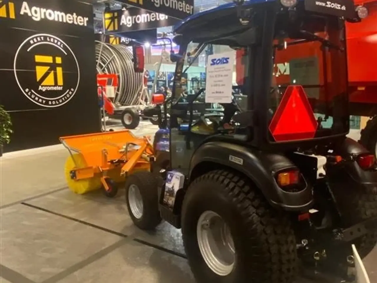Billede 7 - Solis H26 HST SnowEdition med Thyregod TK 1600 kost på
