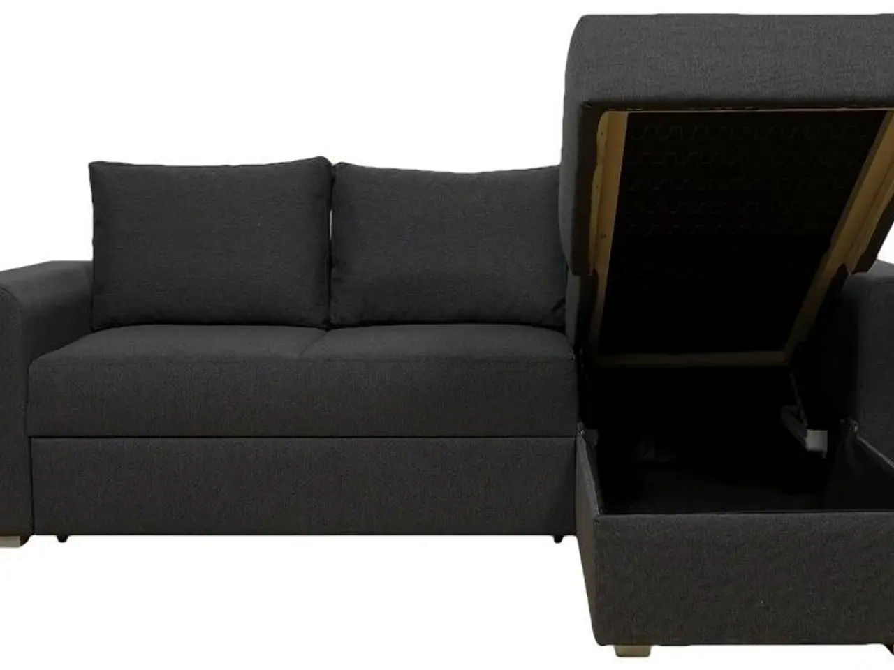 Billede 9 - Studio sovesofa med vendbar chaiselong - koksgrå Inari 95