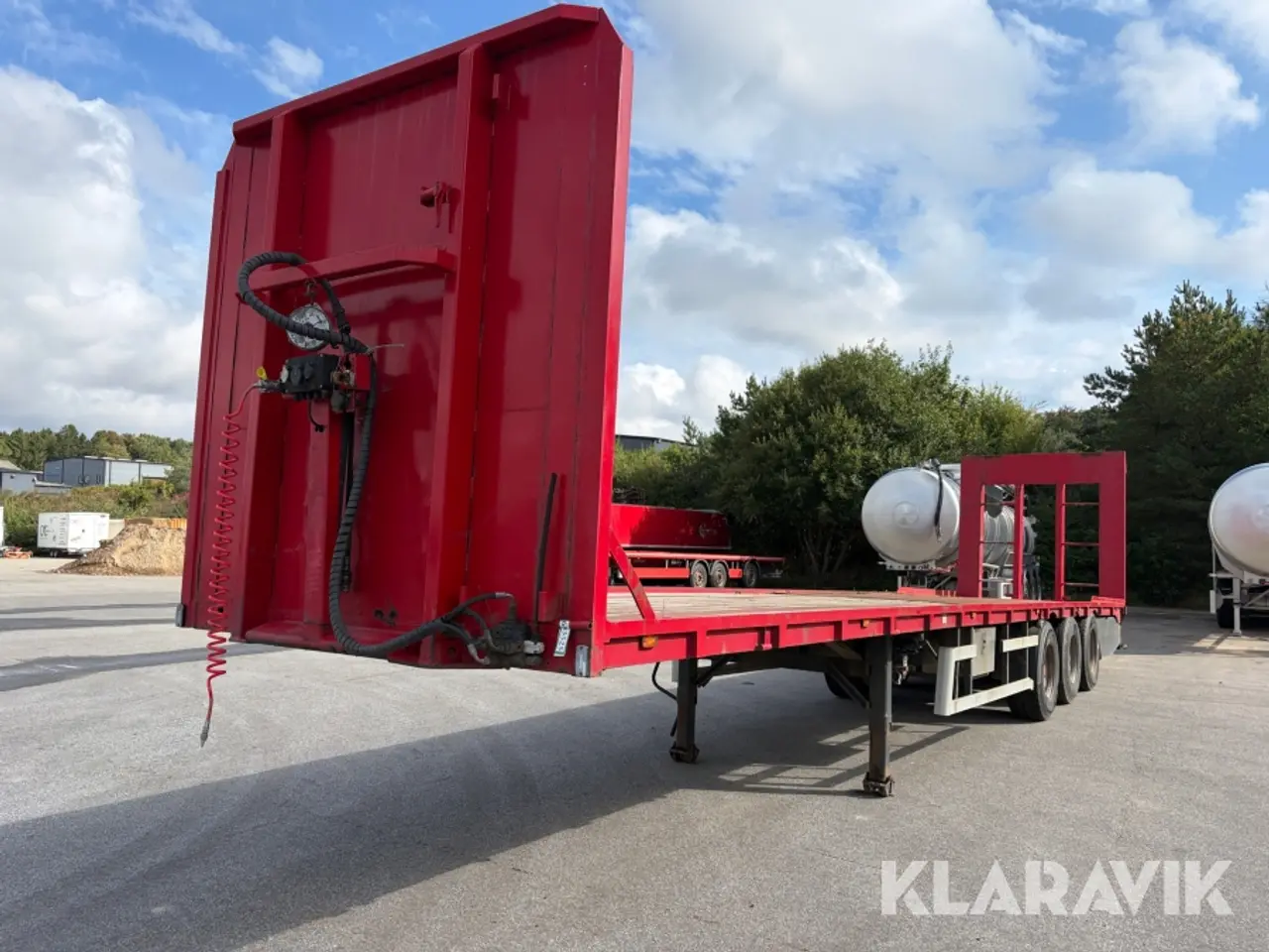 Billede 1 - Halmtrailer Kel-Berg med udskud - 40.000kg