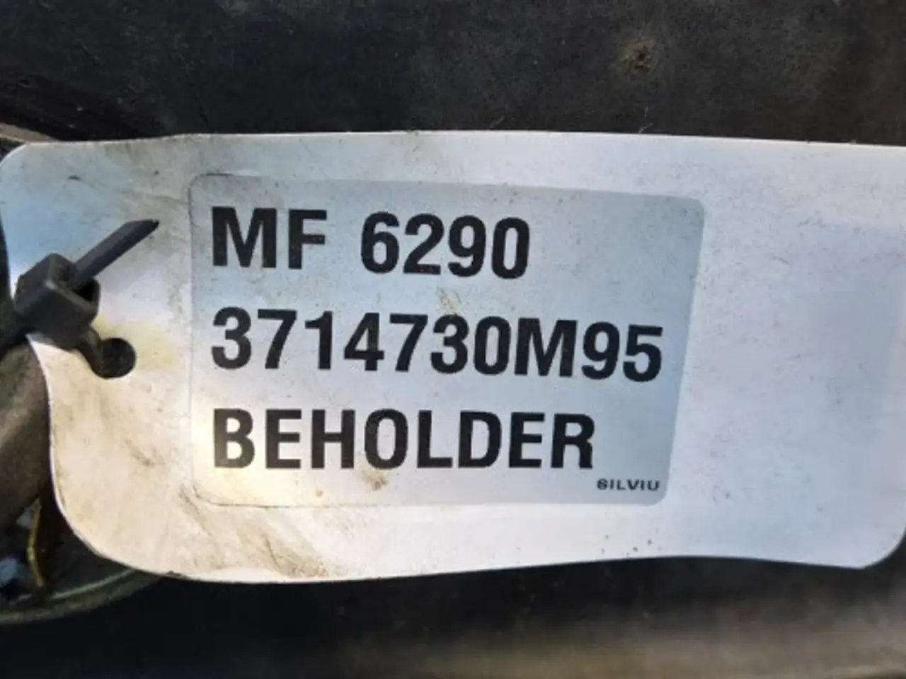 Billede 16 - Massey Ferguson 6290 Dieseltank 3714730M95