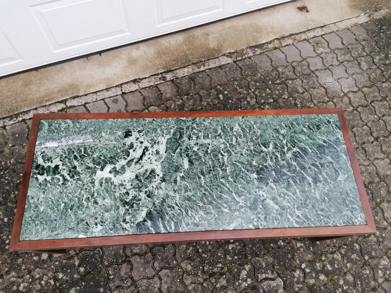 Billede 4 - Palisander med Marmor Bordplade i Midten 