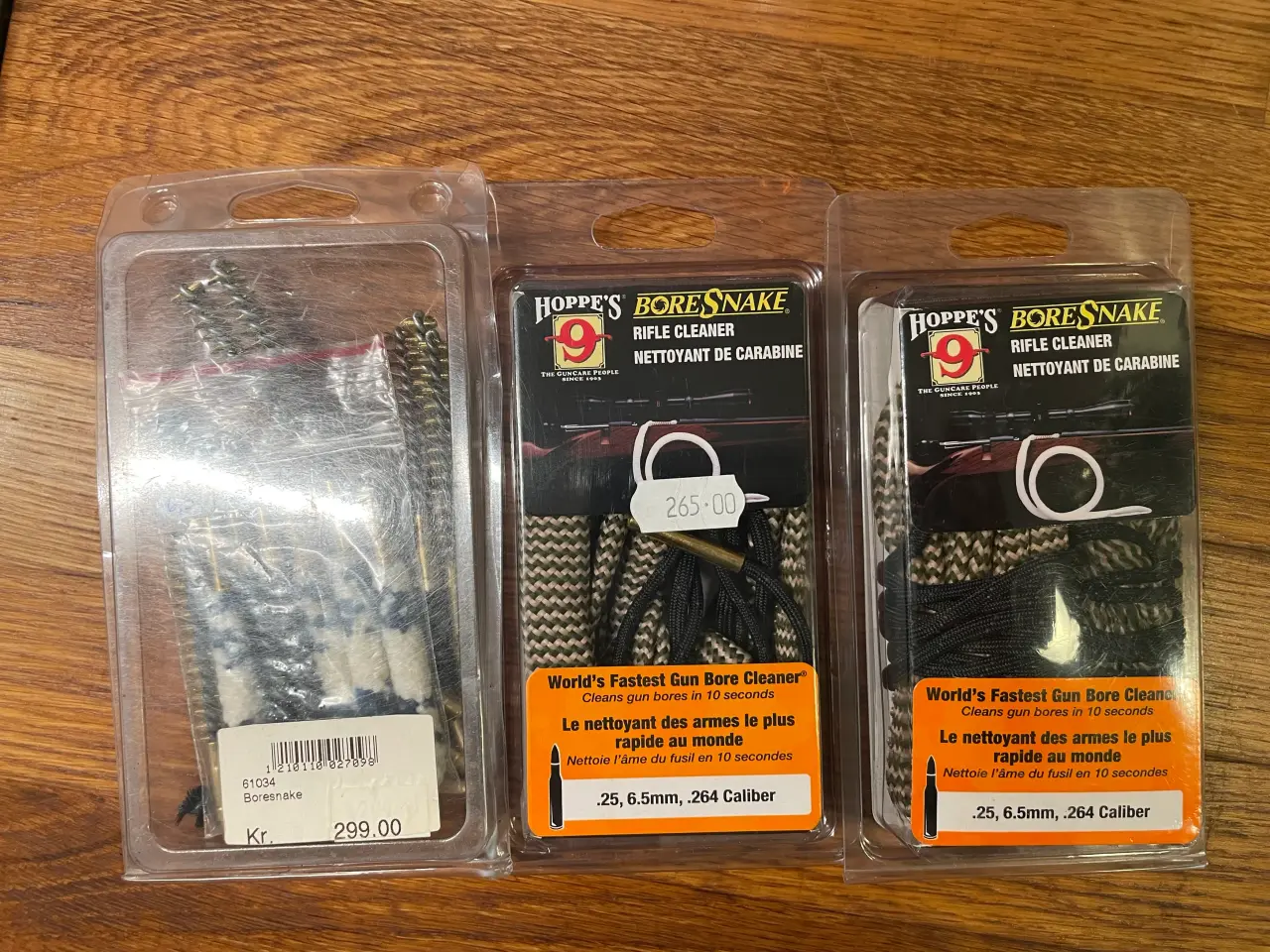 Billede 2 - Boresnake + rensegrej 6,5x55, .25 og 264