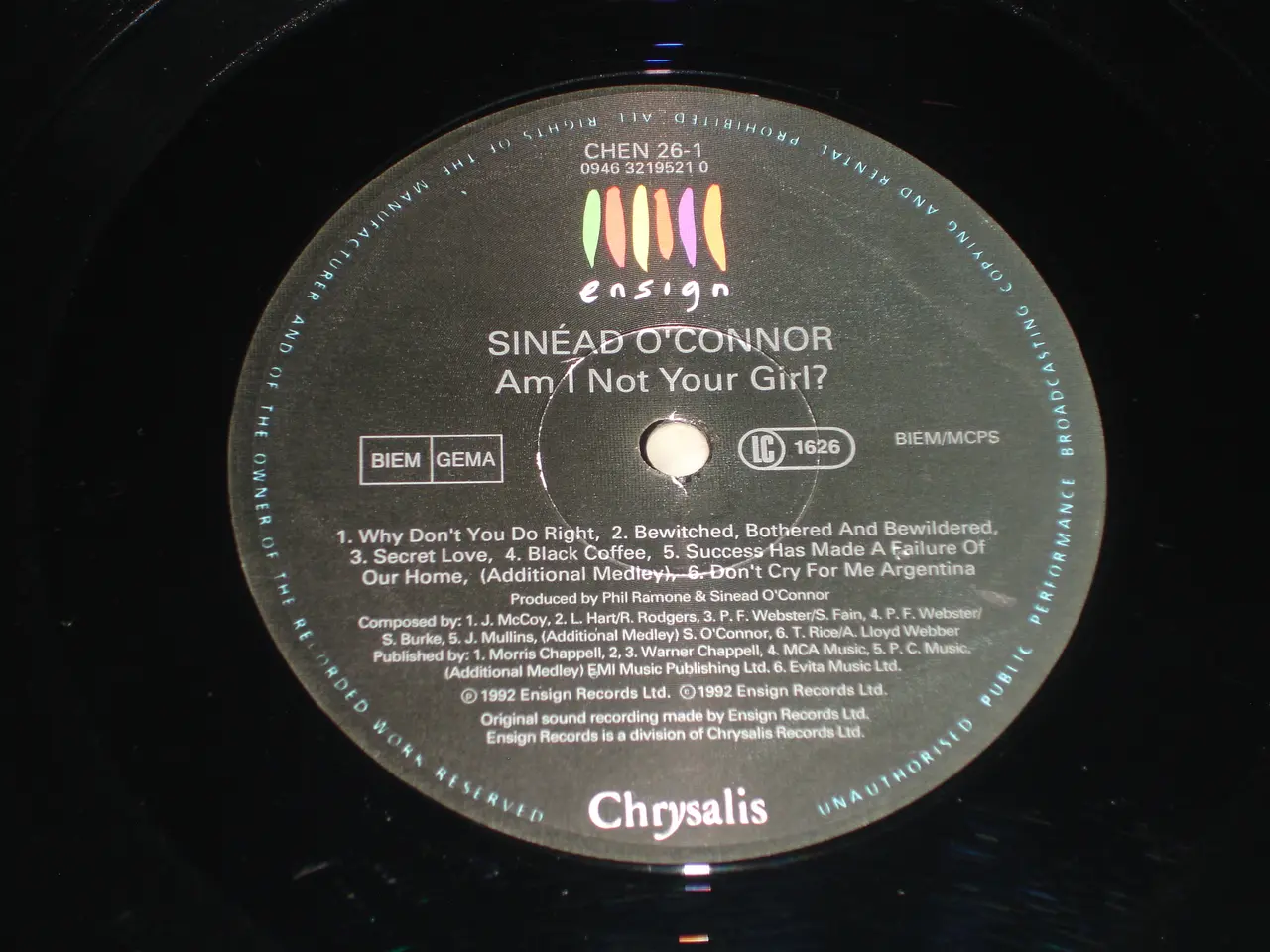Billede 4 - Sinéad O'Connor – Am I Not Your Girl?