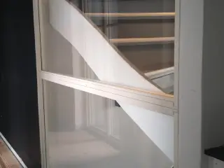 4 stk. store glaspartier/vinduesrammer
