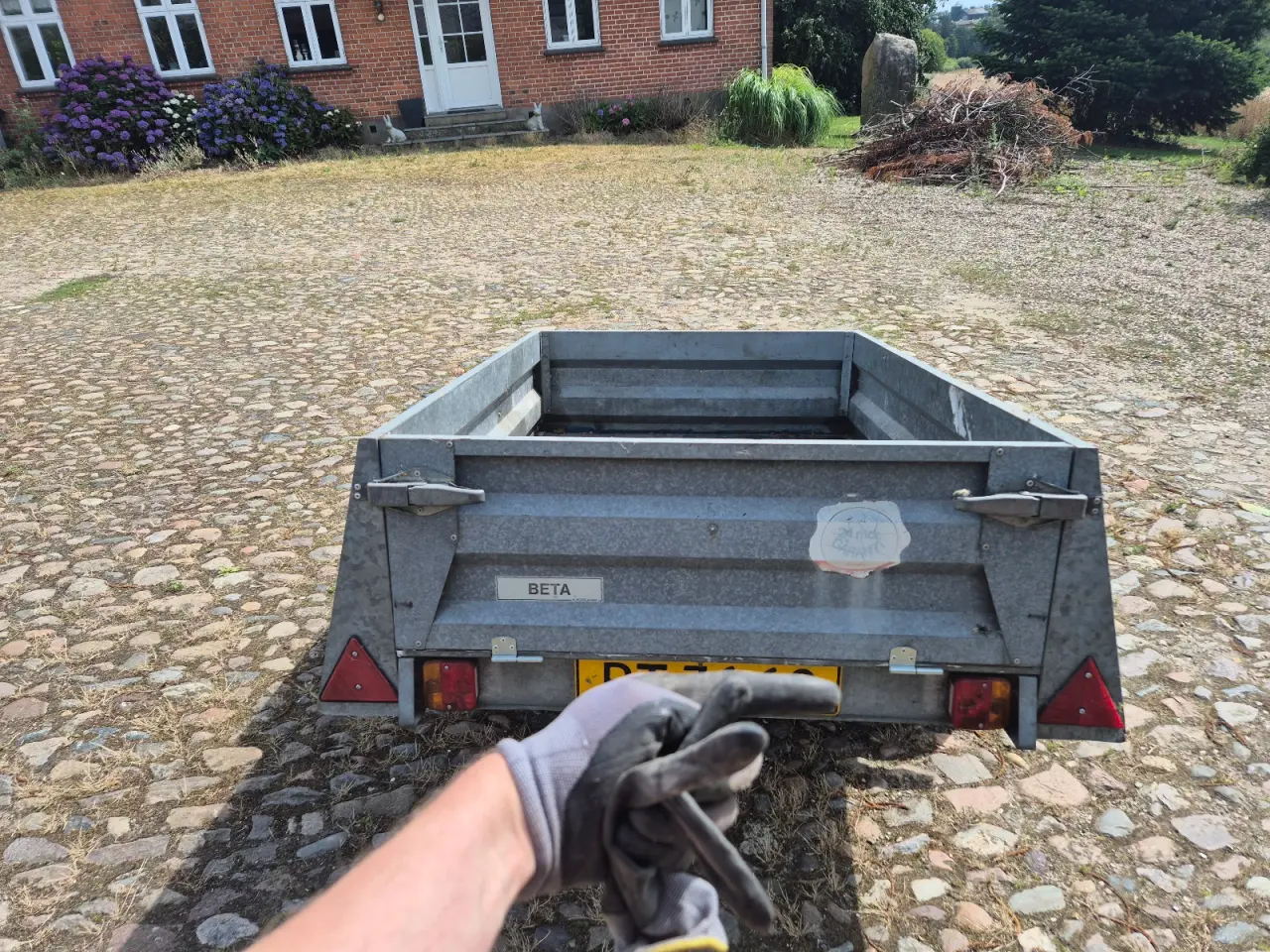 Billede 5 - 500 kg trailer med ny bund