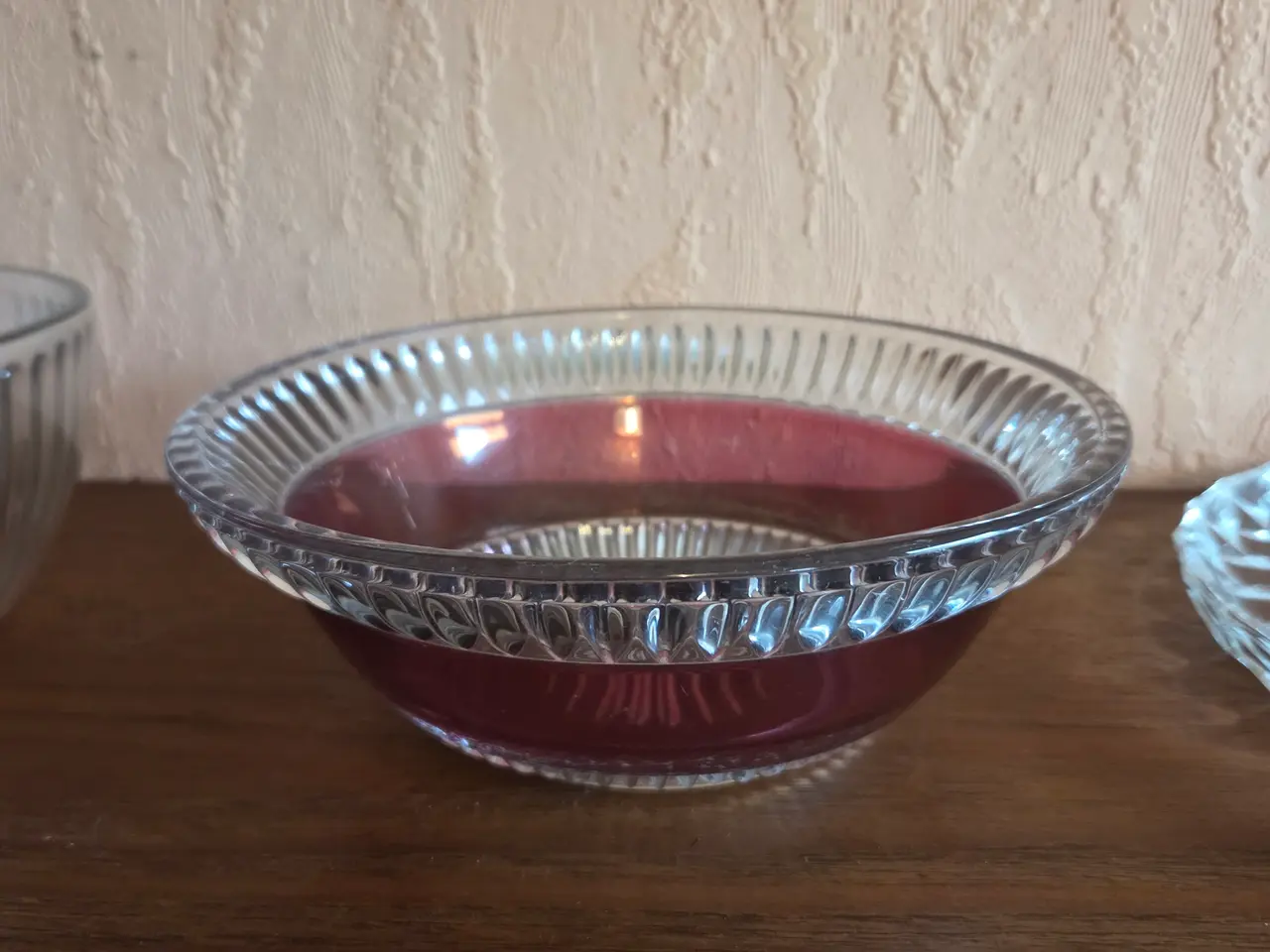 Billede 6 - 7 glasfade og glasskåle i forskellige designs
