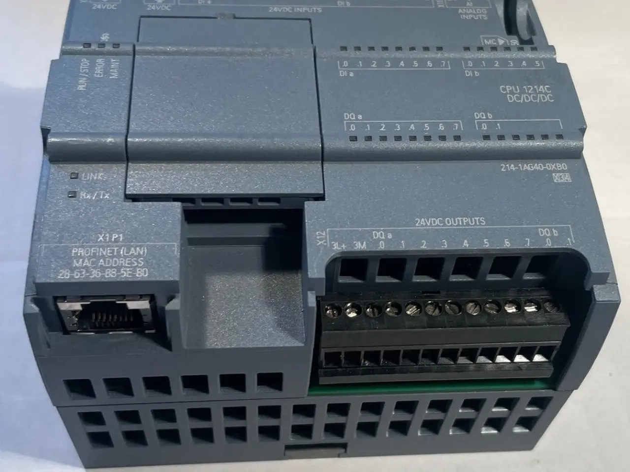 Billede 2 - Siemens SIMATIC S7-1200 CPU 1214C DC/DC/DC PLC