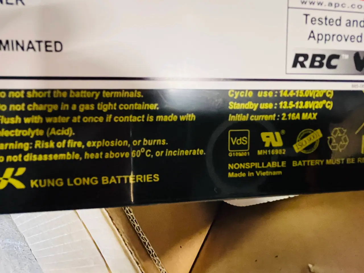 Billede 4 - Batteri APC SCHNEIDER Model: RBC59