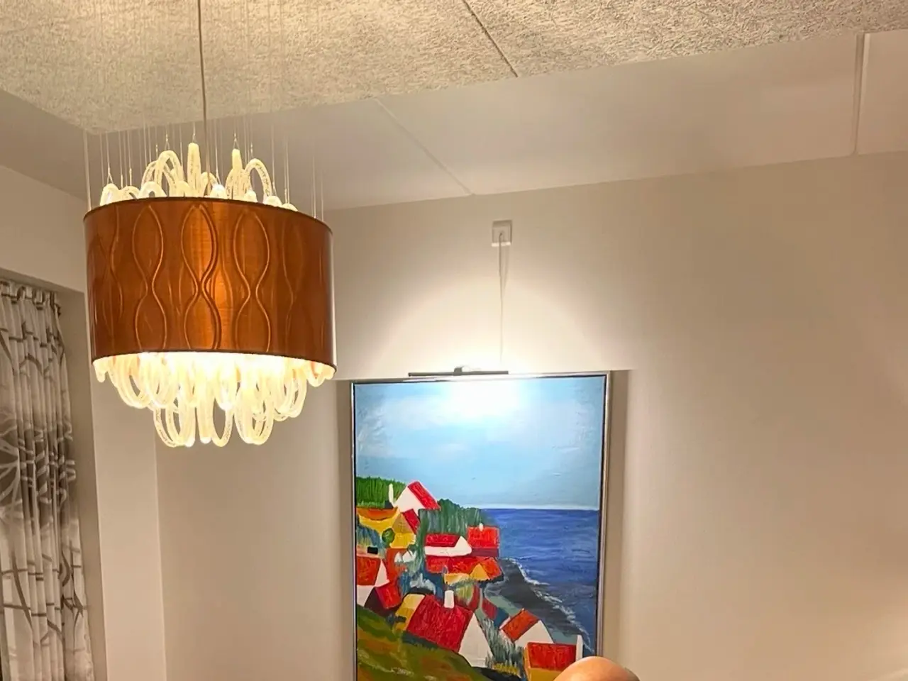 Billede 2 - Lole Chandelier af Enrico Corradini – flot glaskro