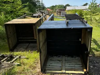 Skydetårne højde 320 cm.