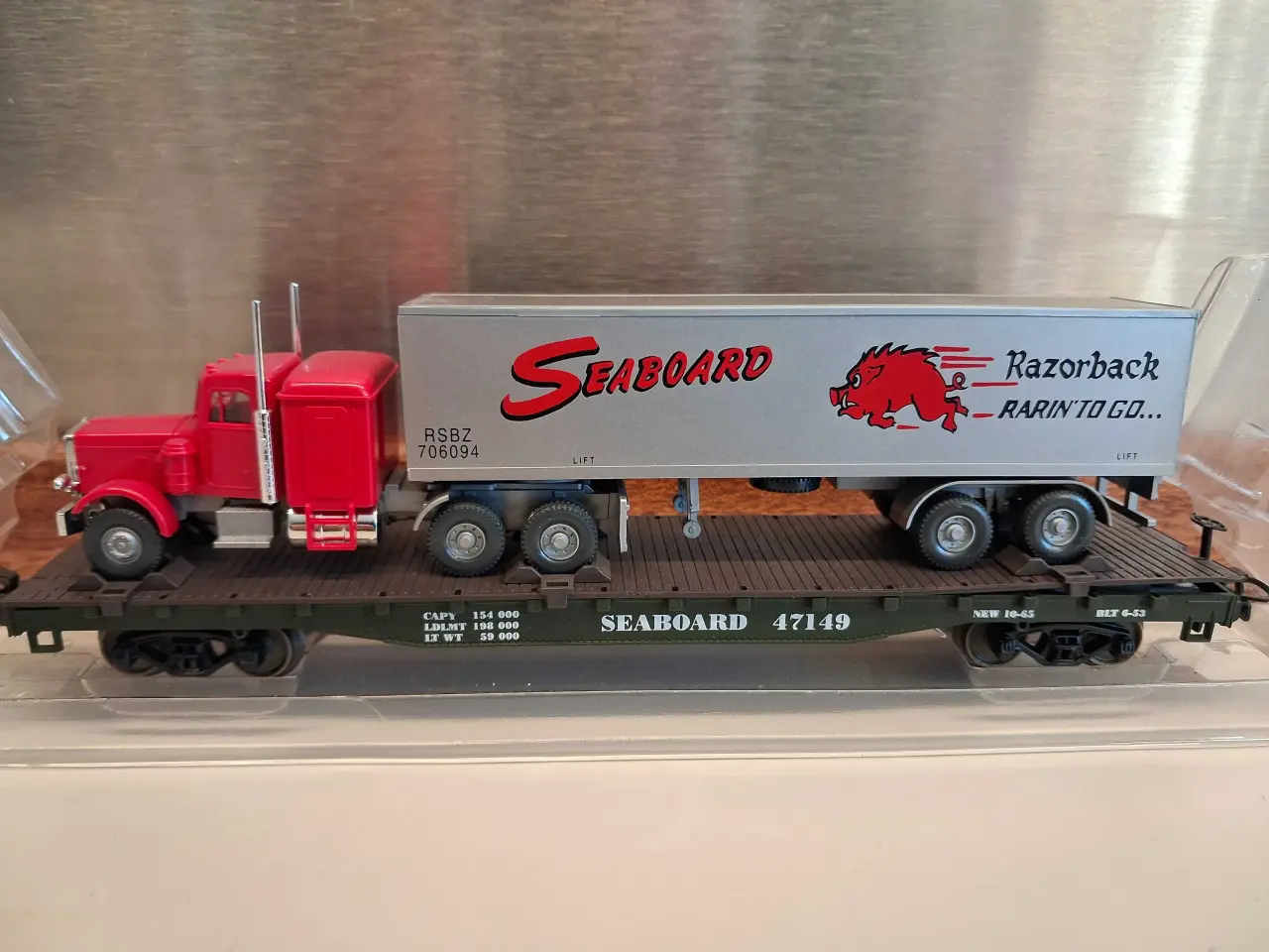 Billede 2 - Märklin #4865 H0 blokvogn m lastbil.