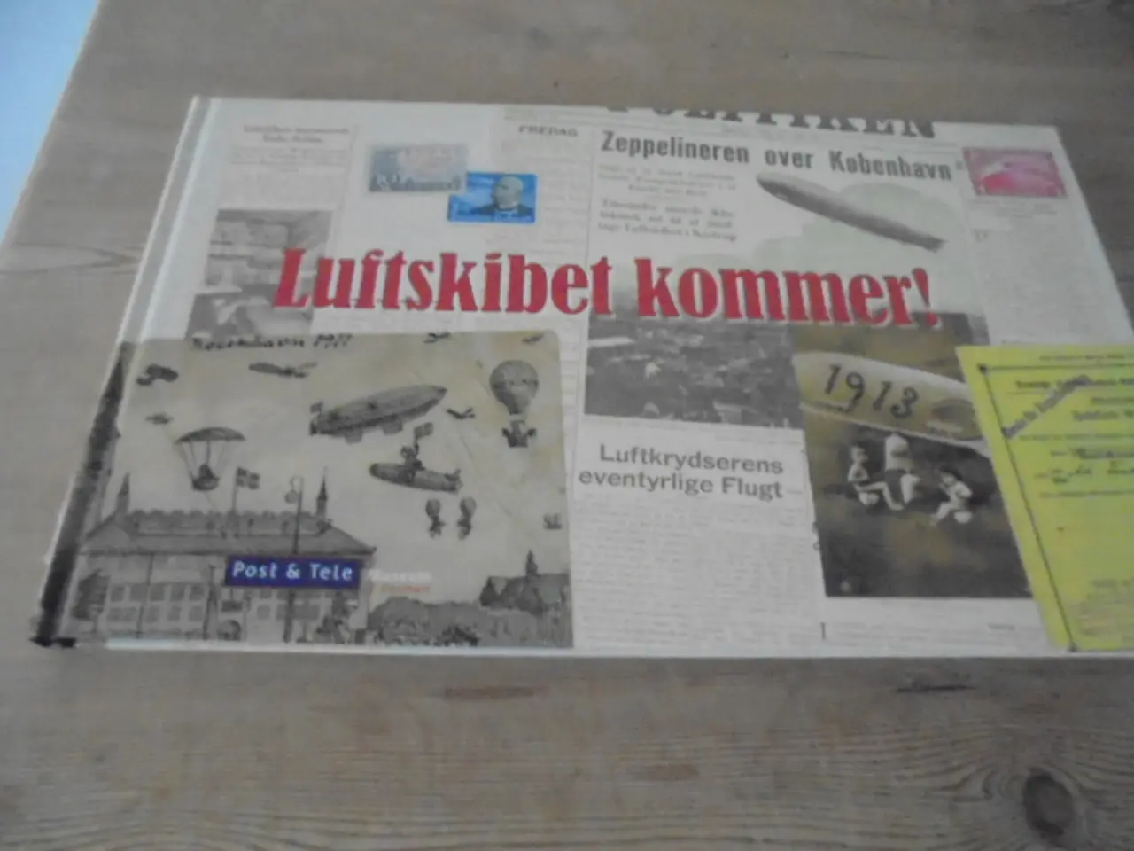 Billede 1 - Luftskibet kommer – Zeppelineren over København