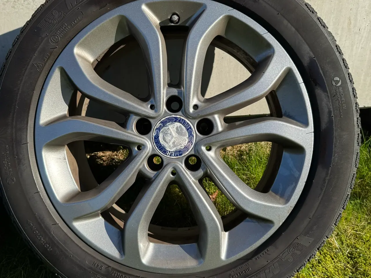 Billede 1 - Original Mercedes fælge med TPMS