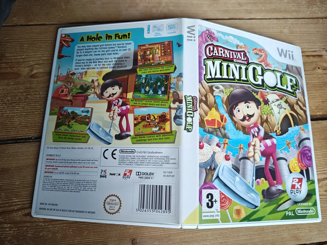 Billede 1 - Carnival Games MiniGolf til Nintendo Wii