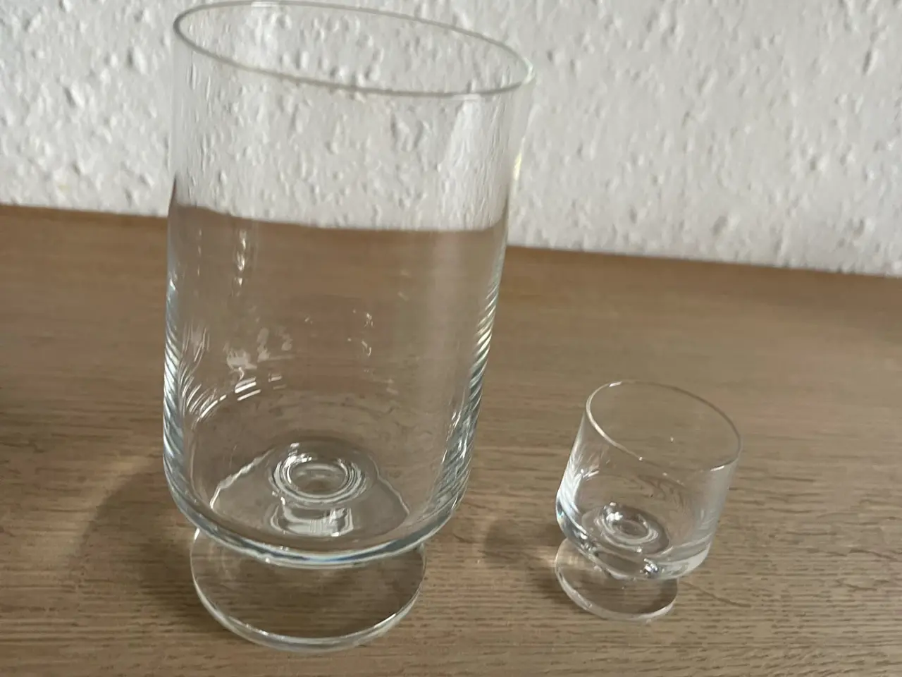 Billede 1 - Stub Holmegaard 10 øl glas og 10 snapseglas