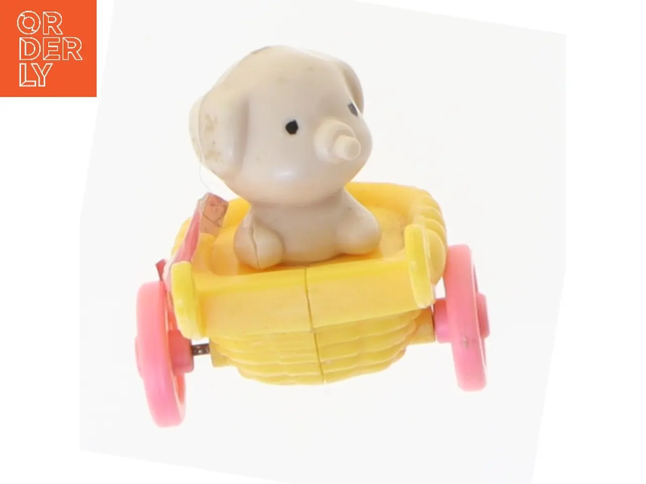 Billede 3 - Legetøjsfigur med skubbekøretøj (str. 4 cm)