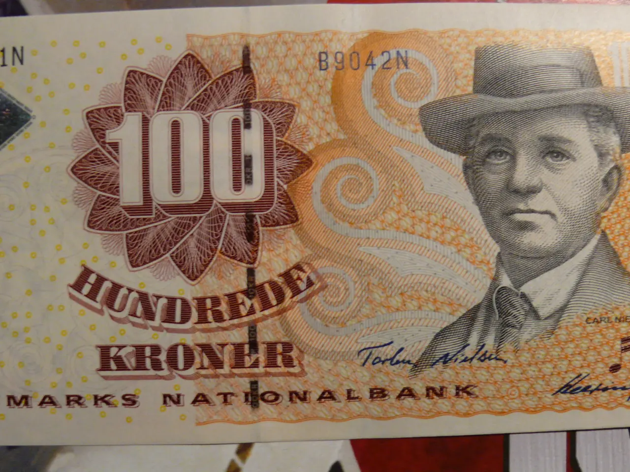 Billede 4 - Den første seddel fra 1972 A0 litra 1