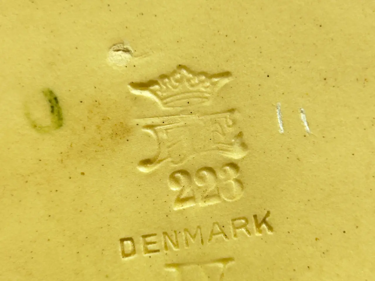 Billede 5 - Antik P. Ipsens Enke keramikskål med pingviner.