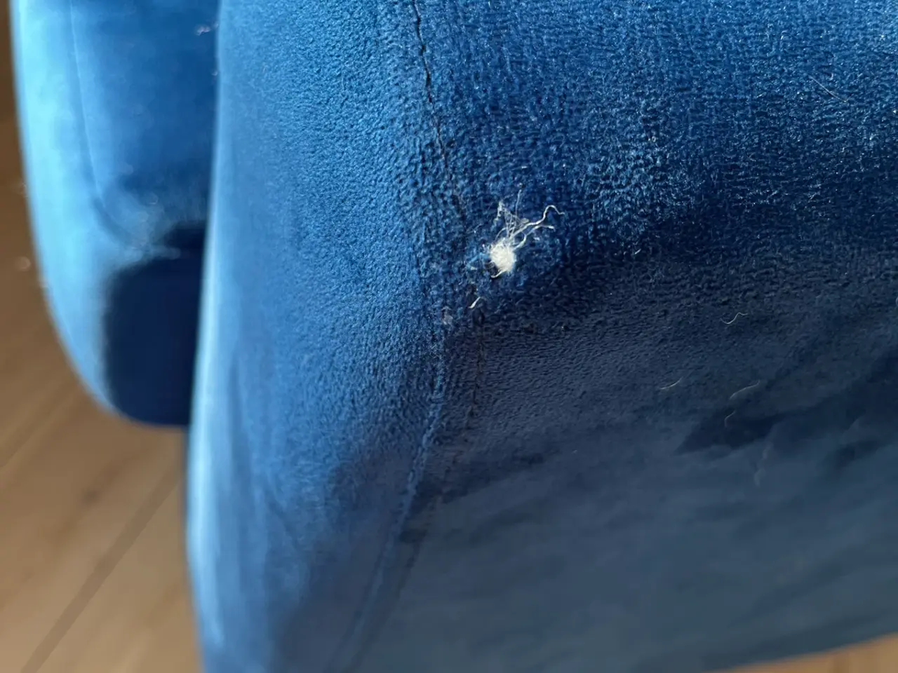 Billede 4 - lænestol i velour