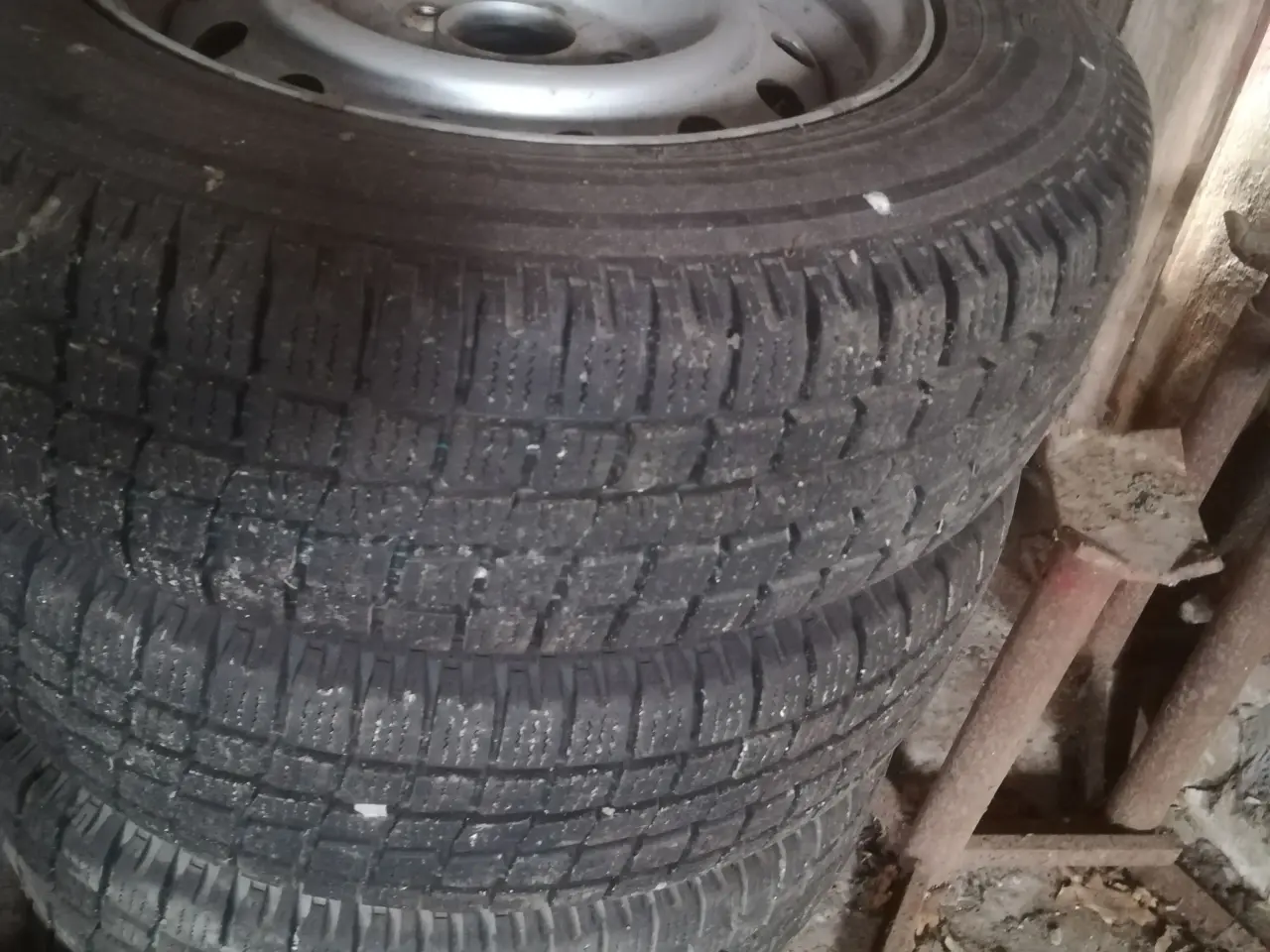 Billede 1 - Vinterdæk 195/70 15C, Vinterhjul Toyota