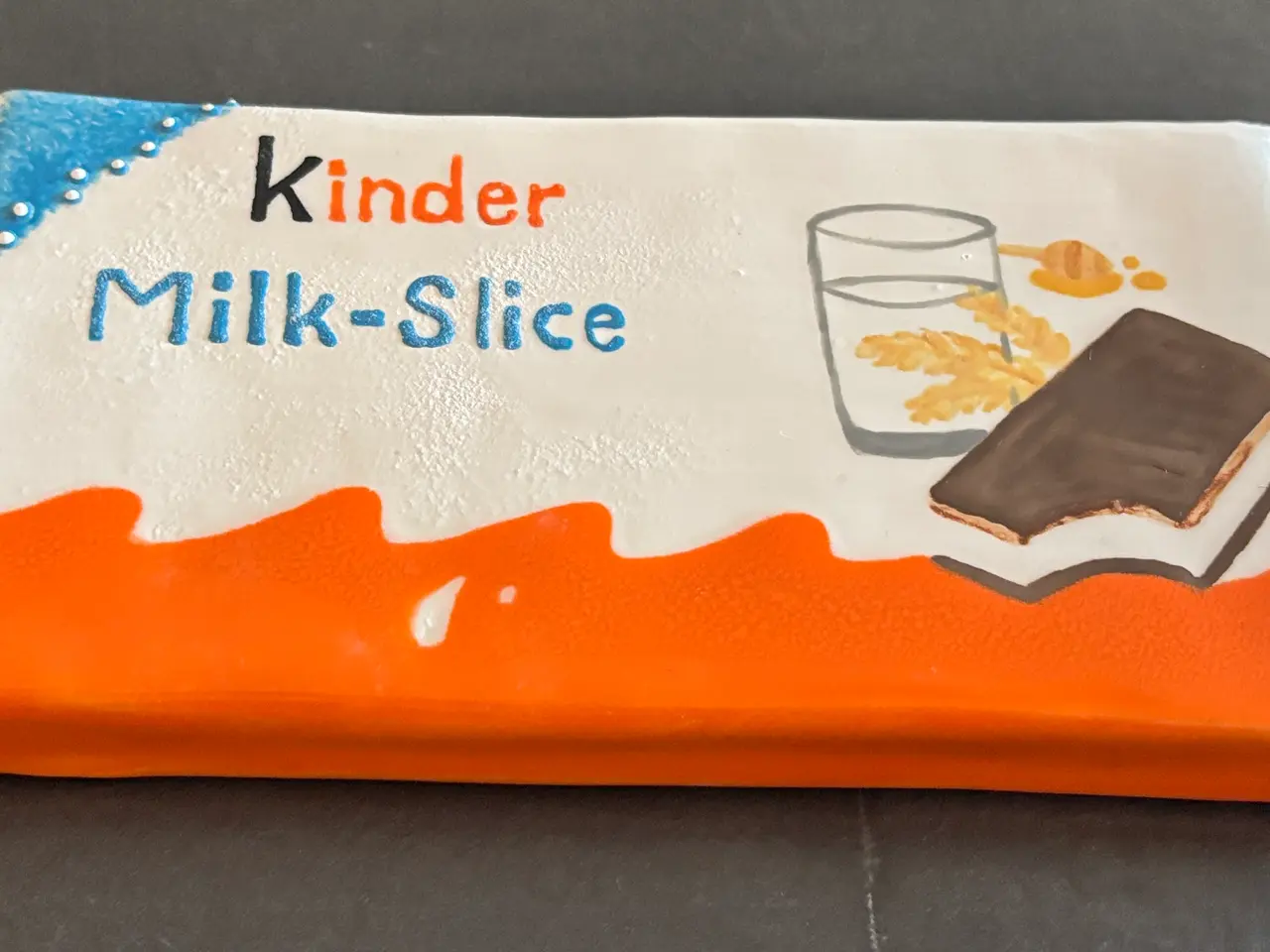 Billede 1 - Kinder mælkesnitte håndlavet i keramik