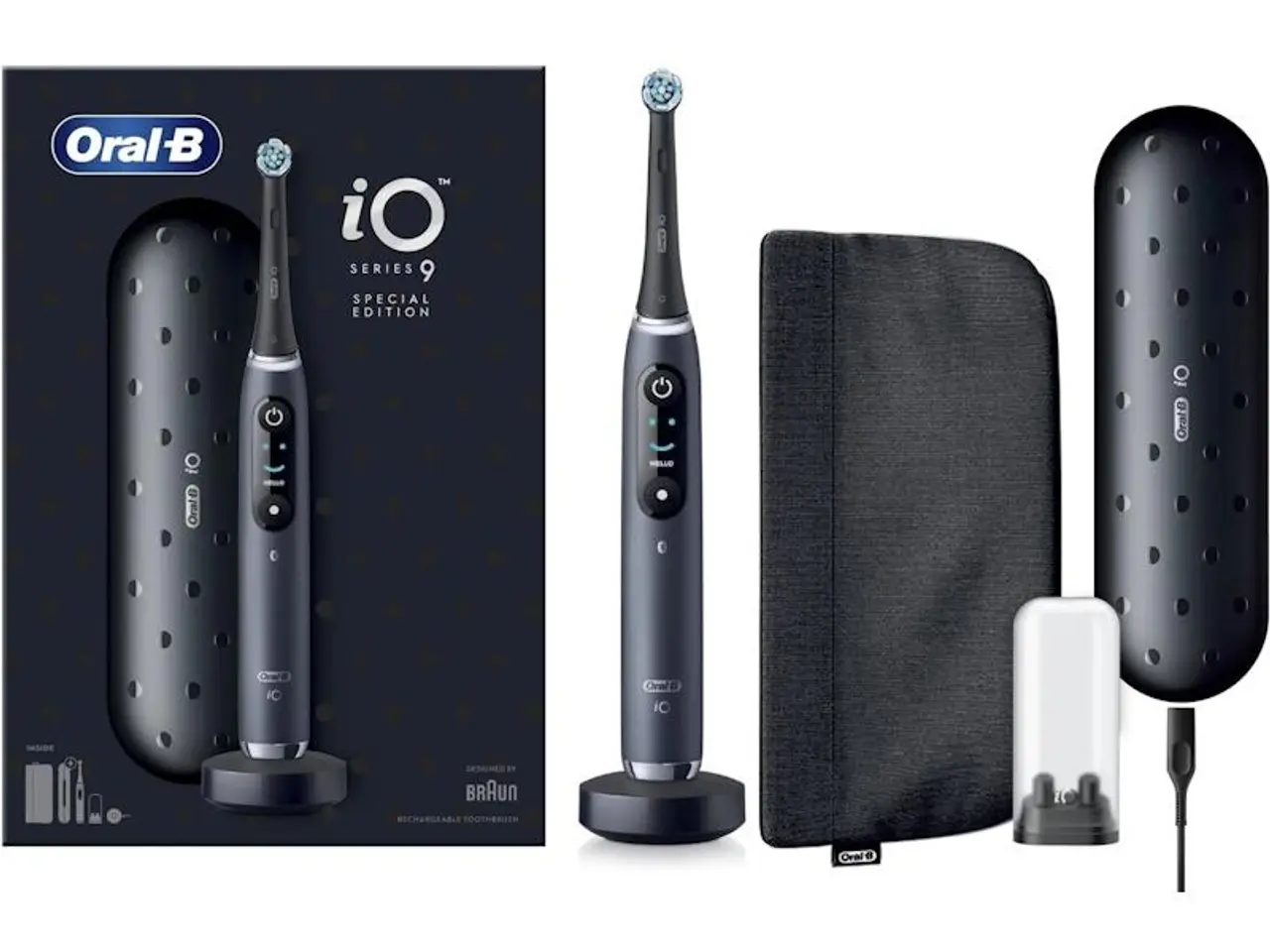 Billede 1 - Oral-B iO Series 9 Special Edition elektrisk tandbørste - mat sort