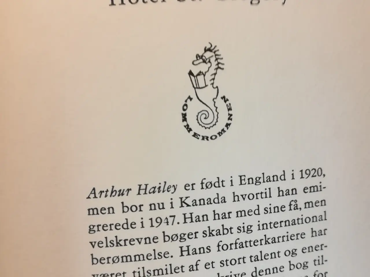 Billede 3 - HOTEL ST. GREGORY -VINTERBRUDEN - DET KAN MAN IKKE