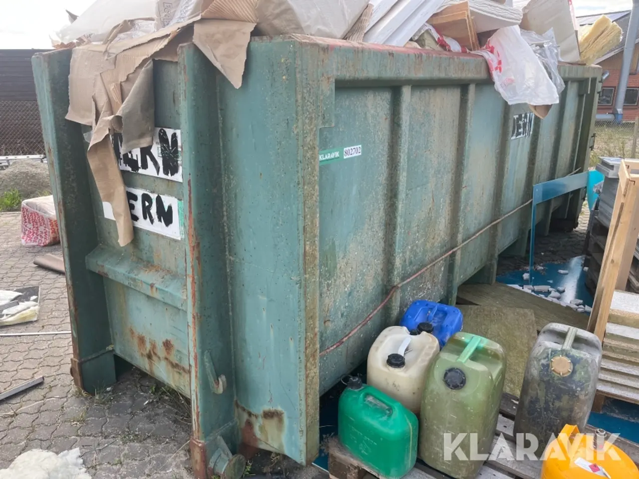 Billede 1 - Åben container 15m3