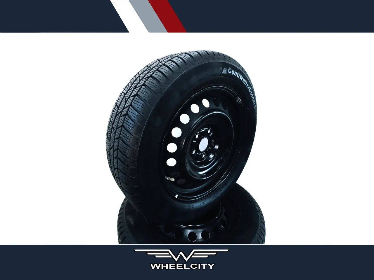 Billede 1 - 5x114,3 17" ET45 60,1ø TOYOTA CHR vinterdæk TPMS
