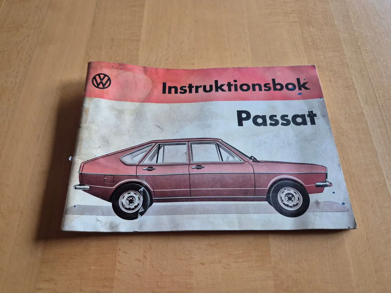 Billede 1 - Instruktionsbog VW PASSAT.
