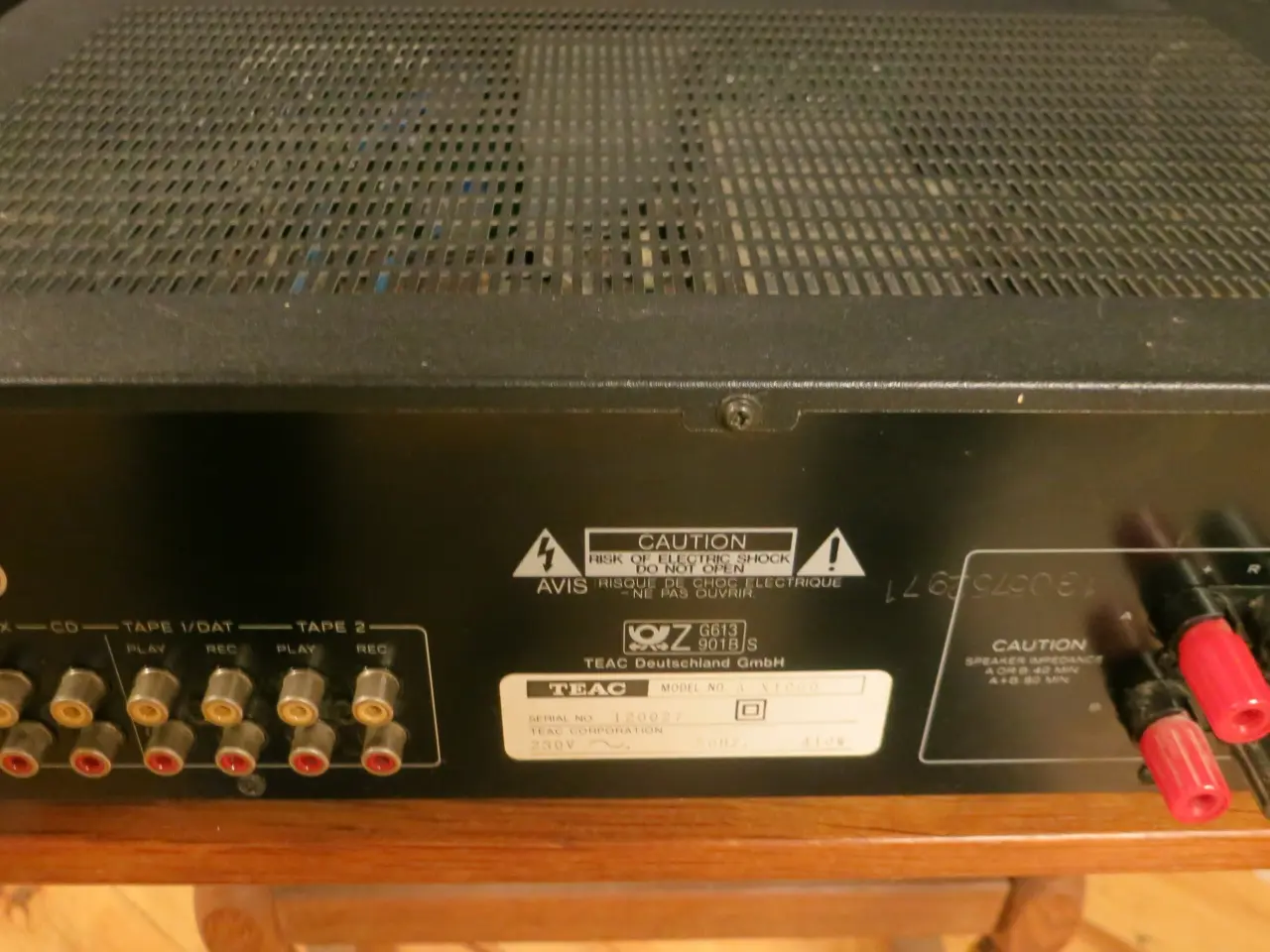 Billede 6 - TEAC A-X 1000 FORSTÆRKER