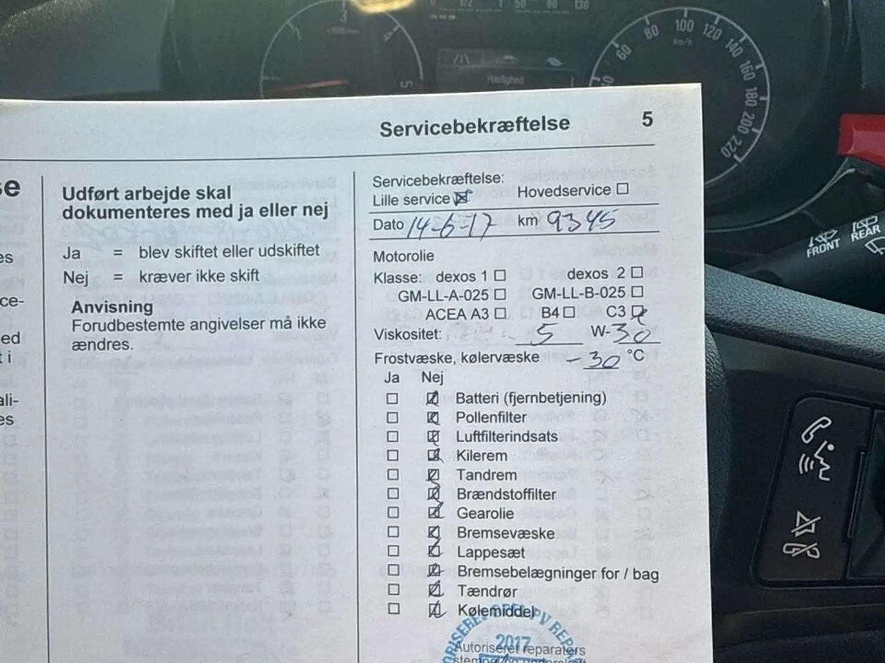 Billede 10 - Opel Corsa 1,3 CDTI Sport Start/Stop 95HK 5d
