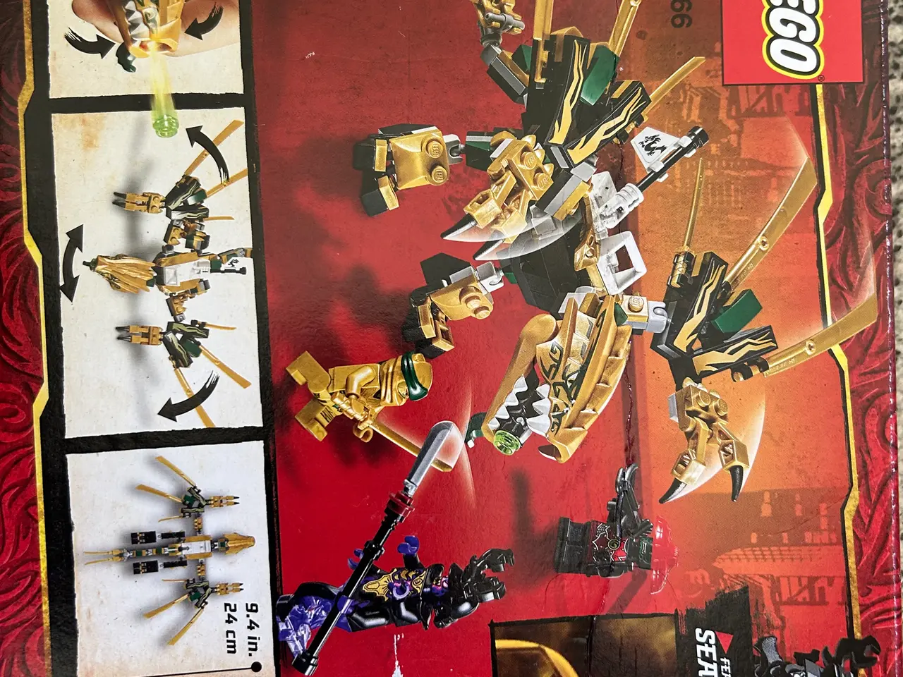 Billede 2 - LEGO Ninjago Golden Dragon (70666)