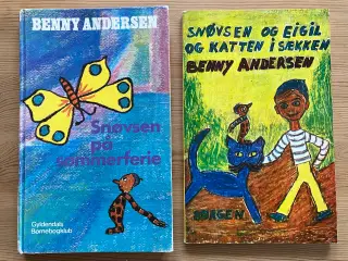 Snøvsen bøger, af Benny Andersen, 4 bøger