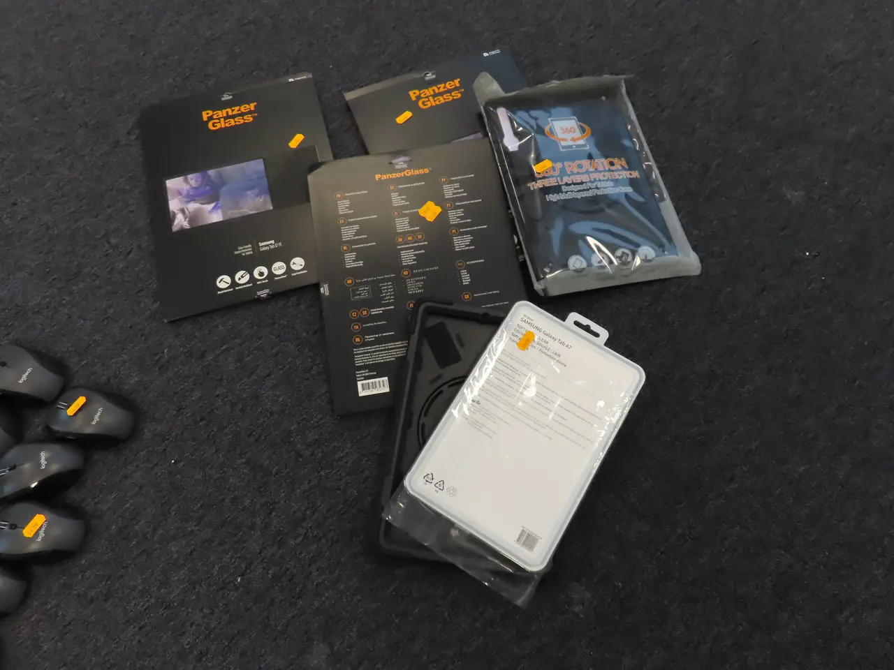 Billede 1 - Div. covers, panzerglass til samsung tablets