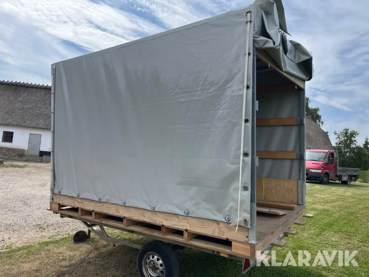 Billede 2 - Trailerkasse Humbaur inkl. trailer