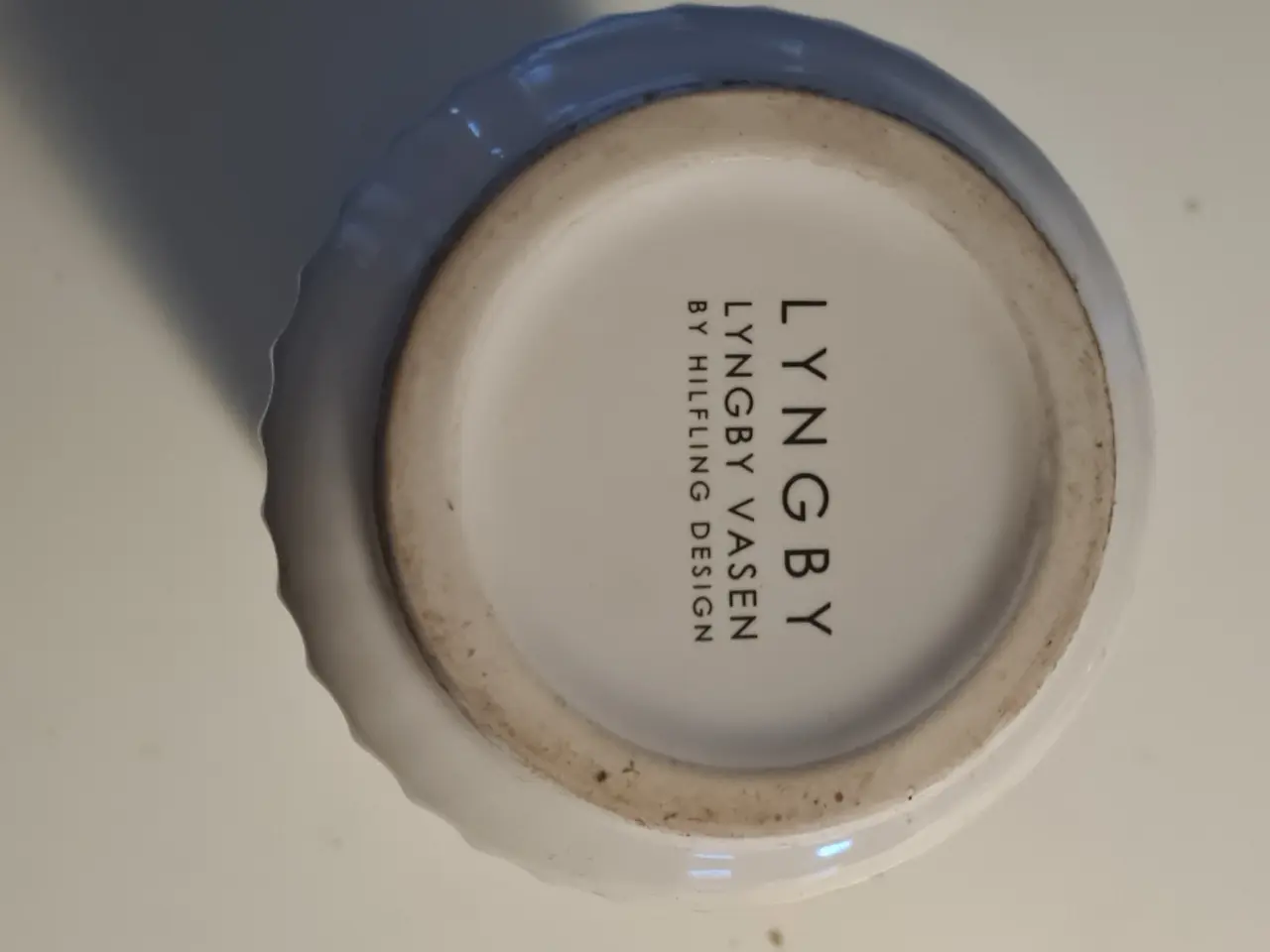 Billede 2 - Julegaveidé: Lyngbyvasen, hvid, 20 cm.
