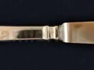 Antik Rokoko Middagskniv, 21 cm.