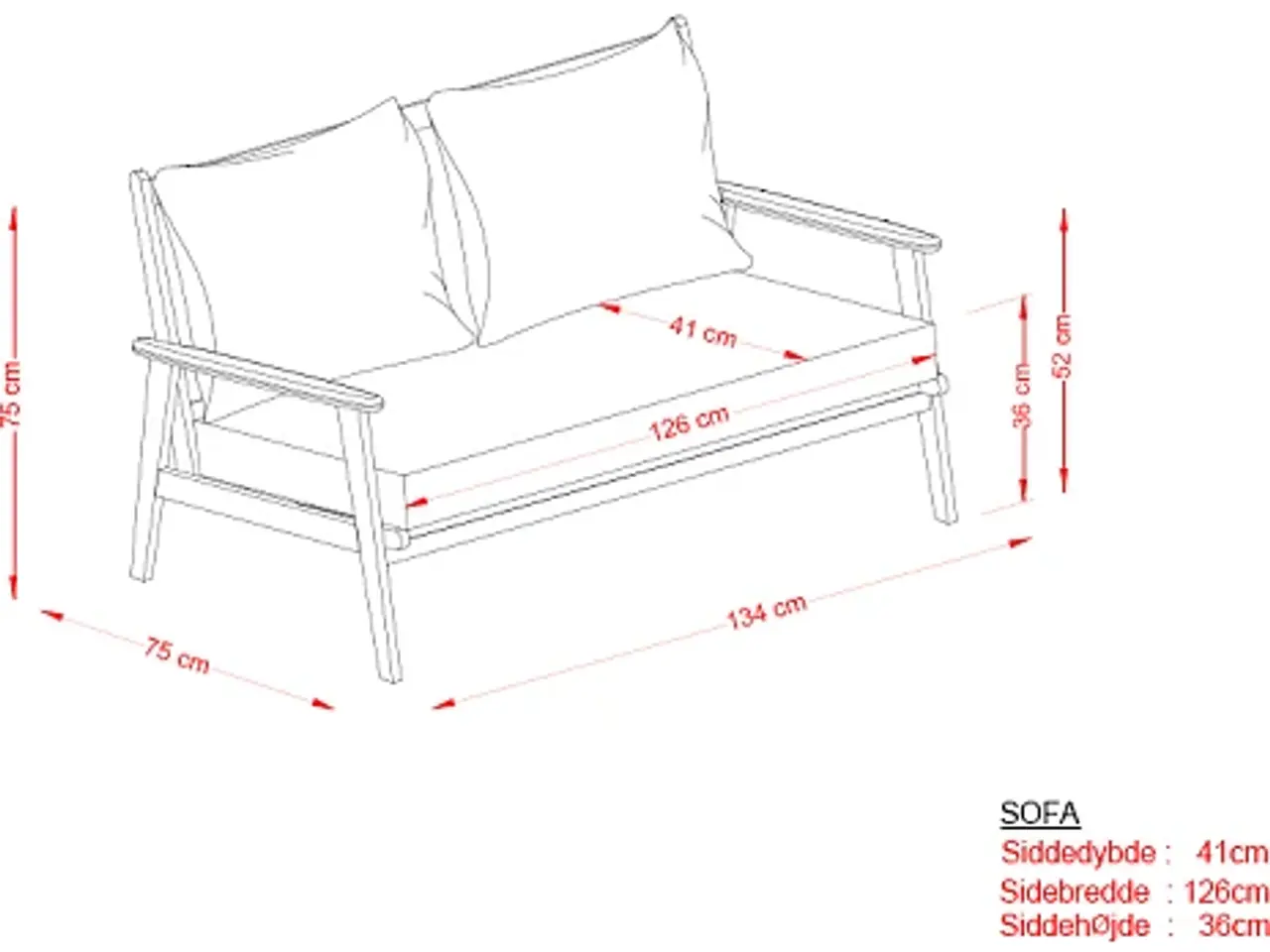 Billede 3 - ZAMORA LOUNGESOFA