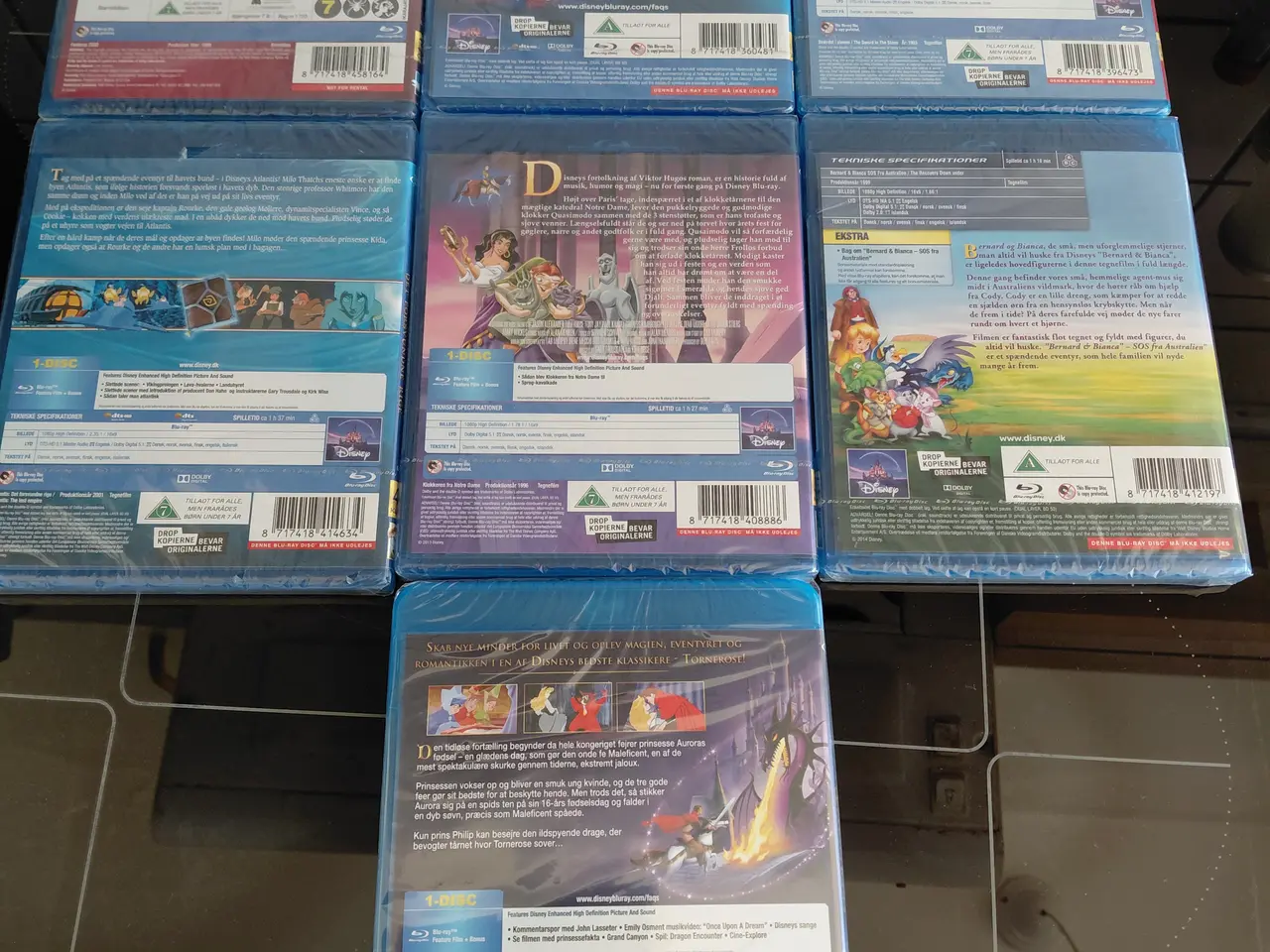 Billede 3 - 7 stk. Nye Disney blu-ray film